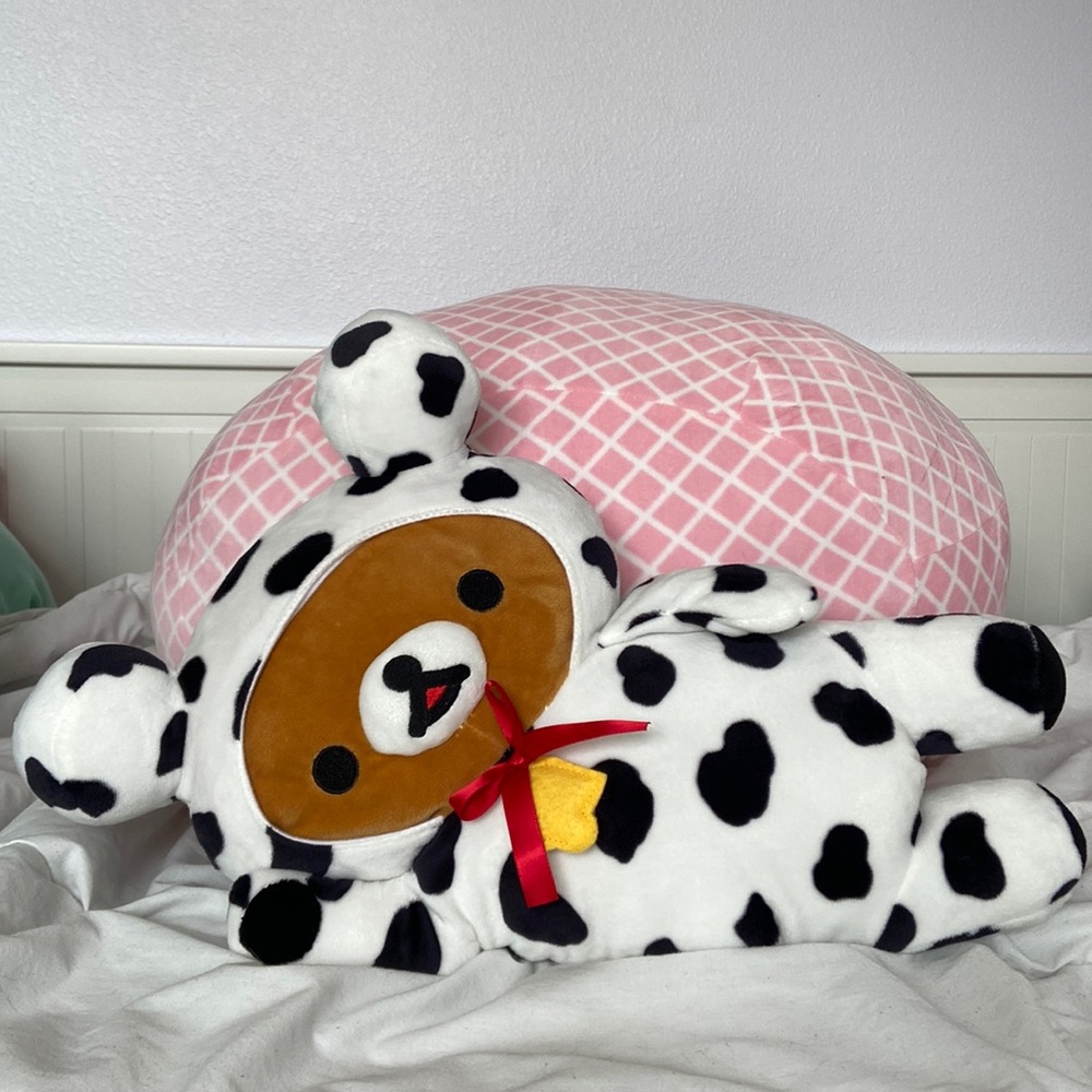 Rilakkuma Cow Plush ROUND1 San-X | New With Tag